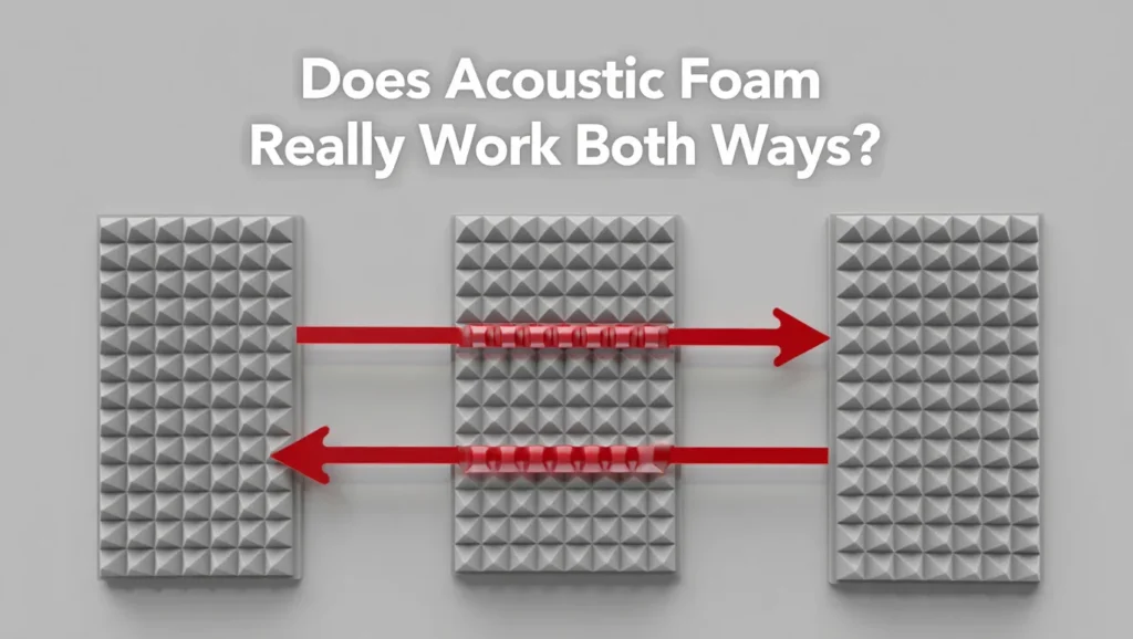 Does Acoustic Foam Really Work Both Ways